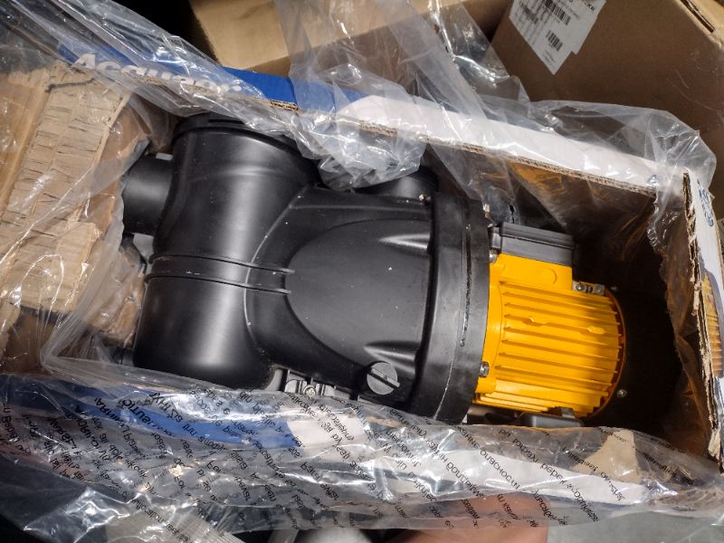 Photo 8 of ***USED***Acquaer 1 HP Pool Pump, 5400 GPH Above Ground Inground Swimming Pool Pump, 115V High Flow Single Speed Self Priming Pool Pump with Strainer Basket 1HP