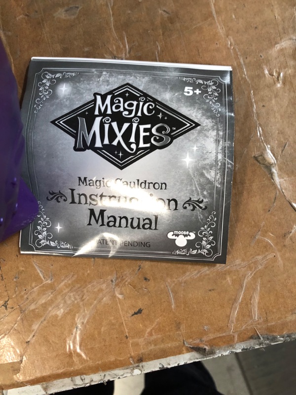 Photo 4 of Magic Mixies Magical Misting Cauldron with Interactive 8 inch Blue Plush Toy and 50+ Sounds and Reactions, Multicolor