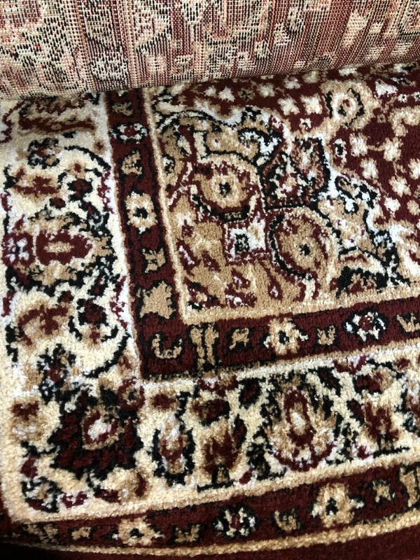 Photo 2 of *STOCK IMAGE FOR REFERENCE* SAFAVIEH Lyndhurst Collection Area Rug - 5'3" x 7'6", Black & Red, Traditional Oriental Design, Non-Shedding & Easy Care, 