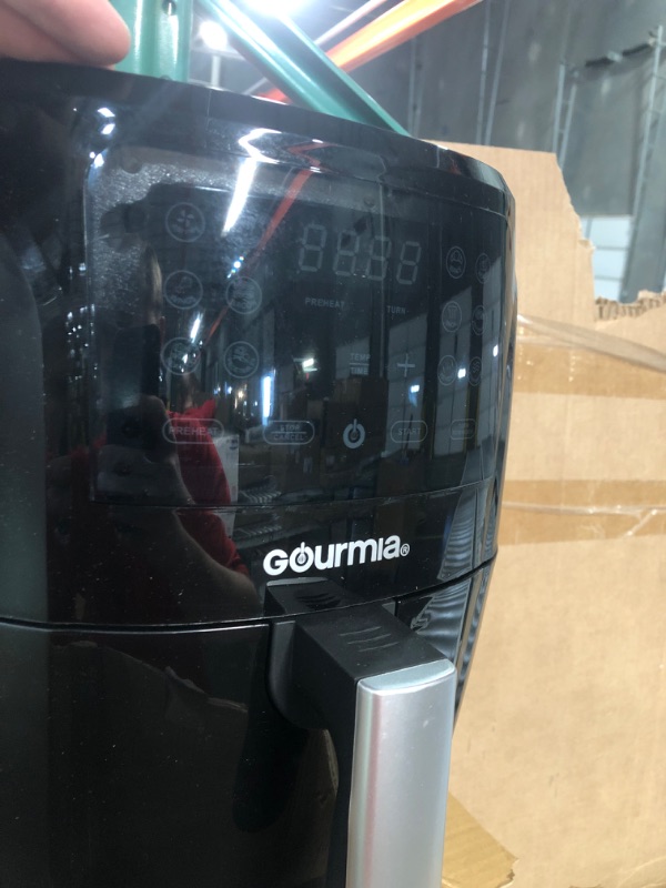 Photo 3 of (SEE NOTES) Gourmia Air Fryer Oven Digital Display 6 Quart 