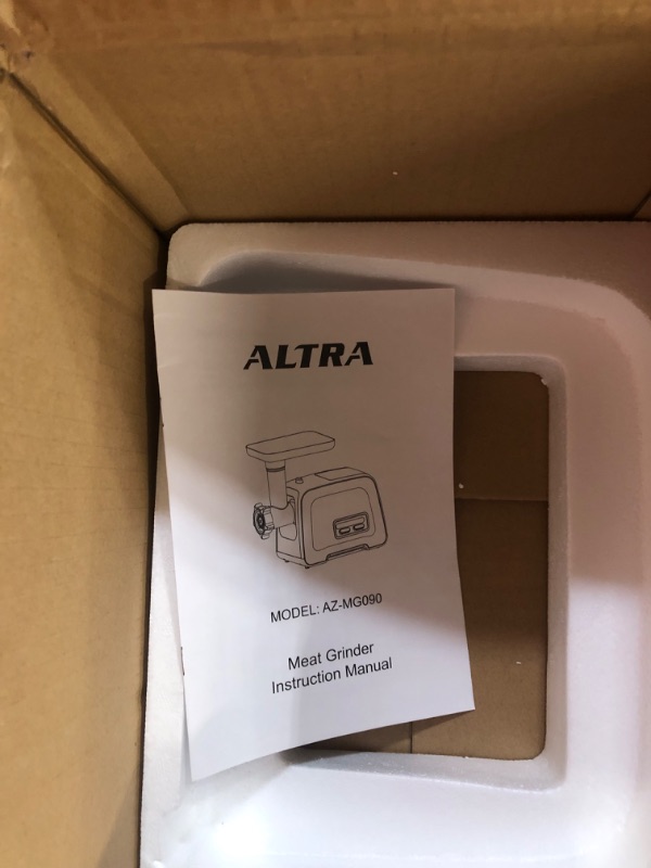 Photo 3 of *NEW**ALTRA LIFE Meat Grinder, Sausage Stuffer, [2800W Max]