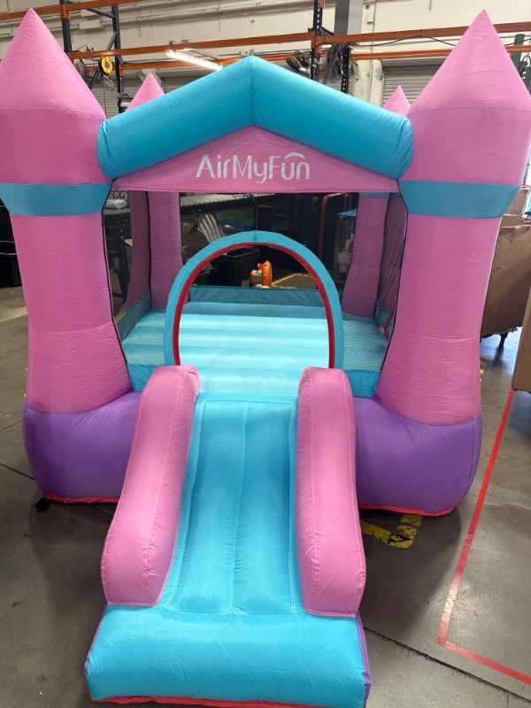 Photo 3 of AirMyFun Bounce House with Slide Inflatable Durable Sewn Jumper Castle Bouncy House for Kids