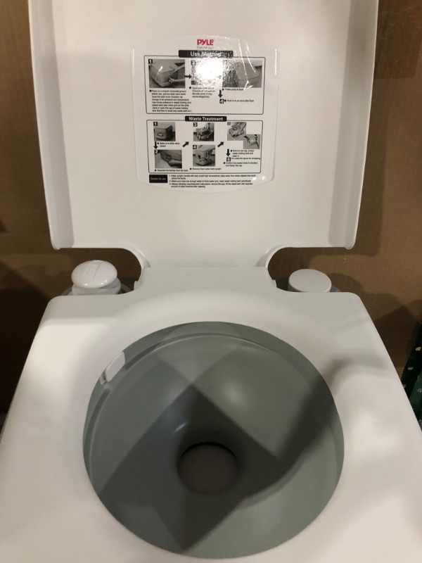 Photo 1 of Portable Toilet for Marine, RV, Camping and Boat (2.6 Gallon)