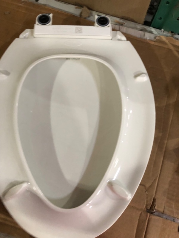 Photo 3 of  Quiet Close Elongated Toilet Seat, White Ready Latch Elongated White