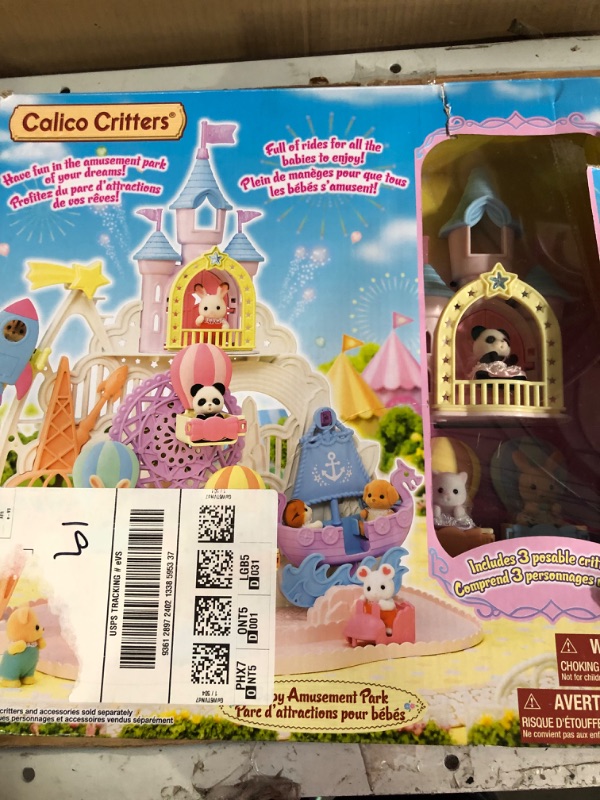 Photo 5 of Calico Critters Baby Amusement Park, Dollhouse Playset with 3 Figures Included