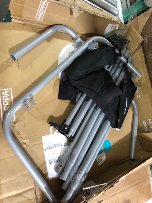 Photo 1 of *PARTS ONLY*HARPPA Foldable Baby Walker, Sit to Stand Activity Center with Wheels, Seat and Height Adjustable (Black)