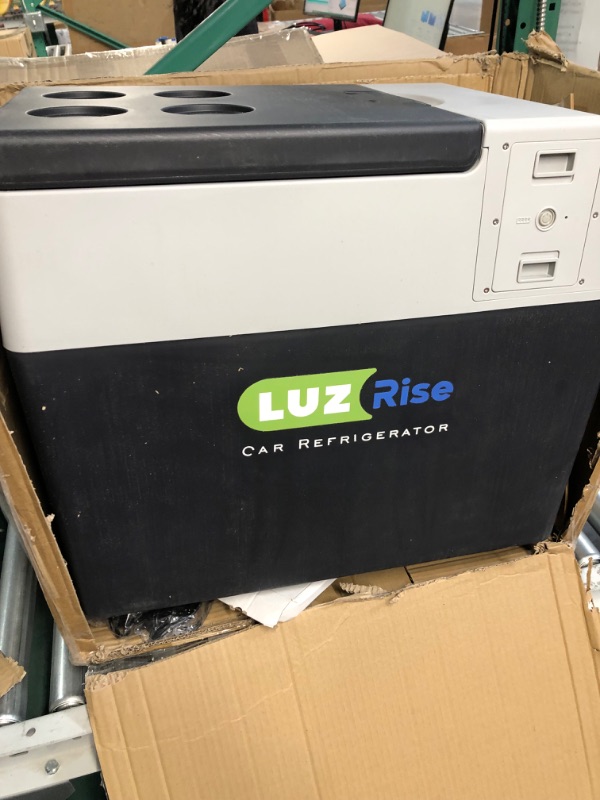 Photo 2 of **FOR PARTS OR REPAIR**SEE NOTES**
Luzrise 47Qt(45L) Car refrigerator with Rechargeable Battery, Portable Freezer with Wheels, APP Control -4?~68?Compressor Freezer 12/24VDC&110-240VAC Adapter