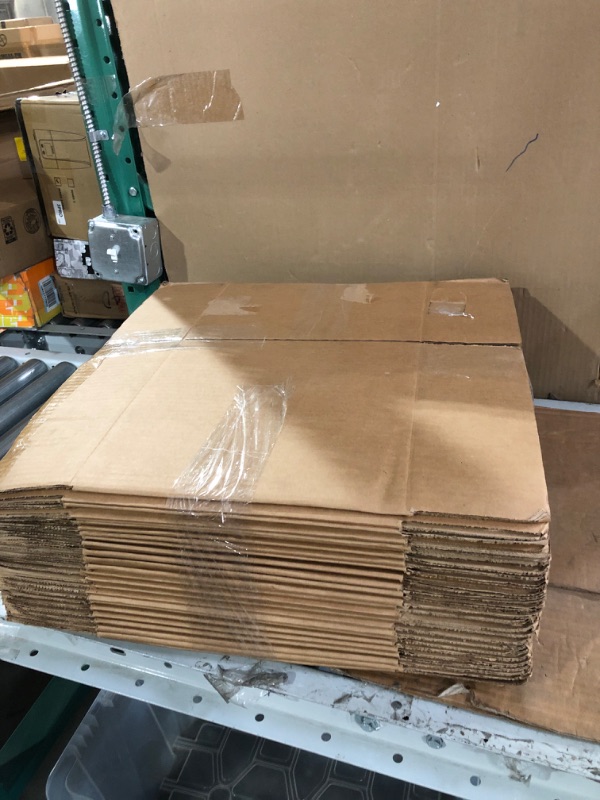 Photo 2 of The Packaging Wholesalers Corrugated Boxes 12" x 9" x 12" Kraft 25/Bundle