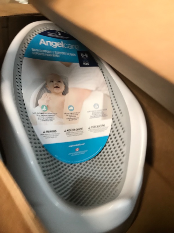 Photo 2 of Angelcare Baby Bath Support (Grey) | Ideal for Babies Less than 6 Months Old