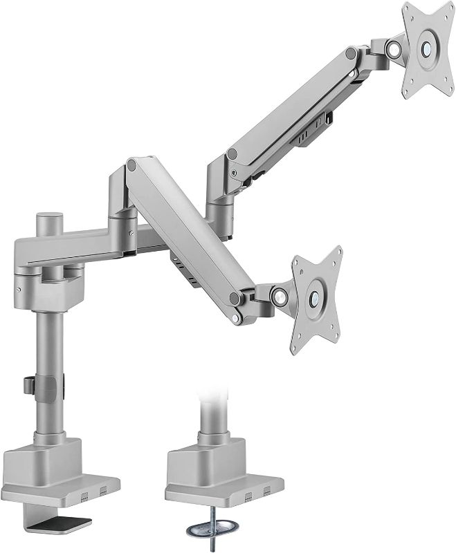 Photo 1 of [stock photo similar] Premium Dual Monitor Desk Mount