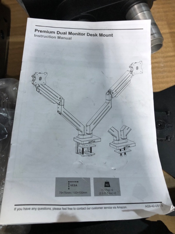 Photo 3 of [stock photo similar] Premium Dual Monitor Desk Mount