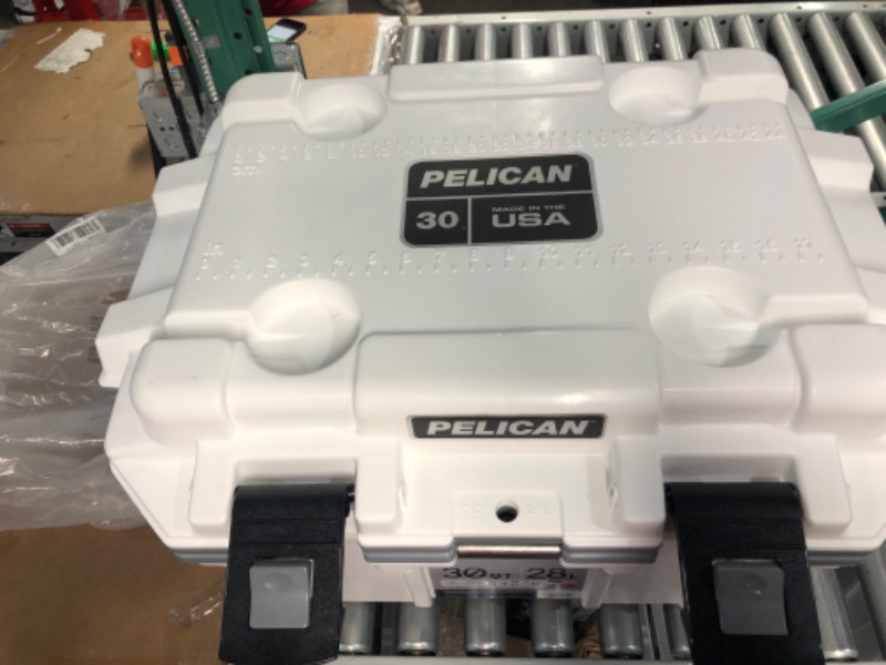 Photo 2 of *LIKE NEW* Pelican 30 Quart Elite Cooler White/Gray