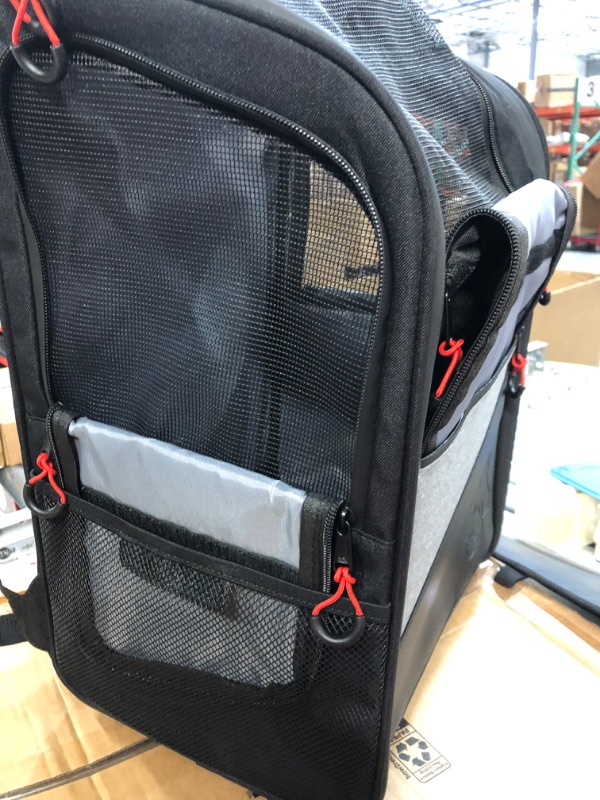 Photo 2 of **NEW**KEMIMOTO Motorcycle Dog/Cat Carrier Bags, Upgraded Pet Carriers Portable Load Capacity 20lbs Folding Dog Carrier Backpack for Street Glide Road King with Passenger Seat Touring Trike Models Can Am