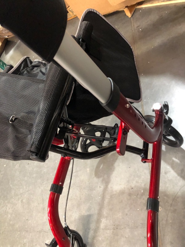 Photo 7 of **LIKE NEW**RINKMO Rollator Walkers for Seniors- Rollator Walker with Seat 8" Wheels