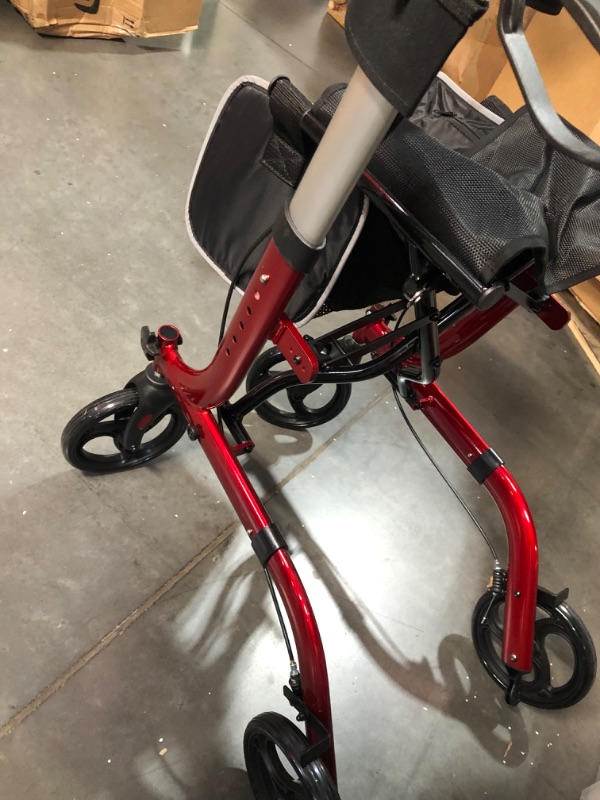 Photo 6 of **LIKE NEW**RINKMO Rollator Walkers for Seniors- Rollator Walker with Seat 8" Wheels