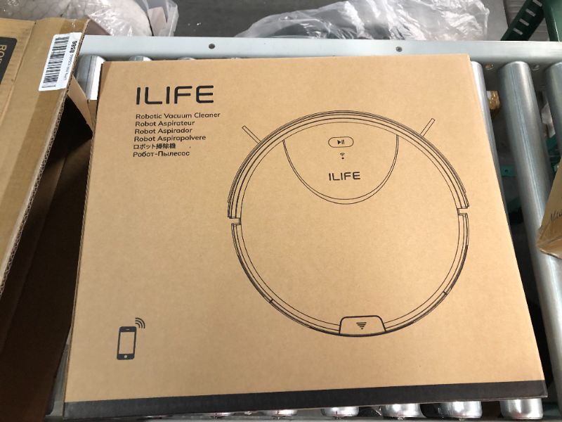 Photo 11 of **LIKE NEW**ILIFE V80 Max Mopping Robot Vacuum and Mop Combo - 2000Pa Suction Wi-Fi Automatic Vacuum Cleaner Robot Compatible with Alexa