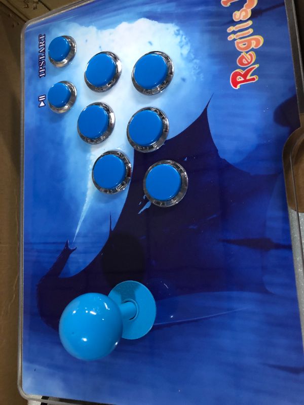 Photo 1 of RegiisJoy Arcade Game Console 8000 Classic Games with WiFi Function, Pandora Box 18S Download/Save/Pause/Hide/Search Games, 1280x720,4 Players,3D Games 8000+Wifi