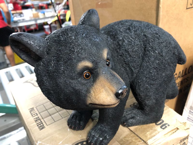 Photo 2 of **SEE NOTES**Design Toscano Roly-Poly Bear Cub Statue, Walking Bear,Full Color