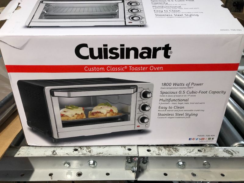 Photo 4 of **NEW**Cuisinart® Custom Classic™ Toaster Oven Broiler