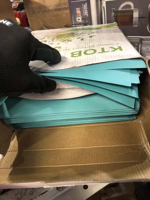 Photo 2 of 8.5x12 100% Biodegradable Teal Bubble Mailers,25 Count #2 Compostable Padded Packaging Wrap Envelopes Pouches Eco Friendly Self Seal Bags Teal 25 PCS