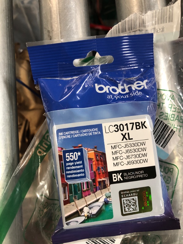 Photo 2 of Brother LC3017BK High Yield Black Ink Cartridge