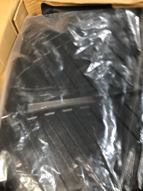 Photo 1 of Car Floor Mats Fit for 2018 - 2021 2022 Honda Accord, Unique Black TPE All Weather Protection
