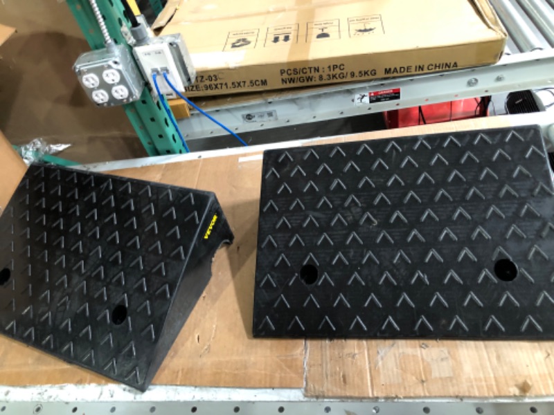 Photo 2 of GOFLAME 5” Rubber Curb Ramps 2PCS