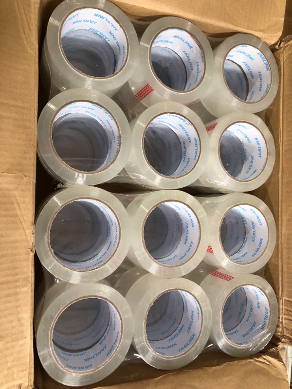 Photo 2 of 36 Rolls of Tape - The dimensions of this tape is at 60 yards length x 1.88-inch width or (55m x 47mm) per roll, a total of 2160 yards or 6480 feet. Perfect for quickly packaging and sealing.