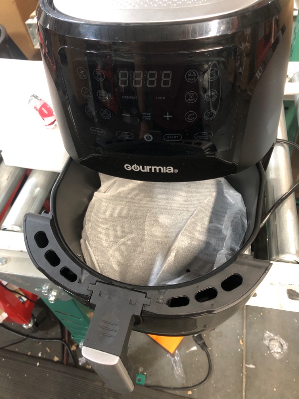 Photo 4 of *UNTESTED* Gourmia Air Fryer Oven Digital Display 6 Quart Large AirFryer 6 Qt.