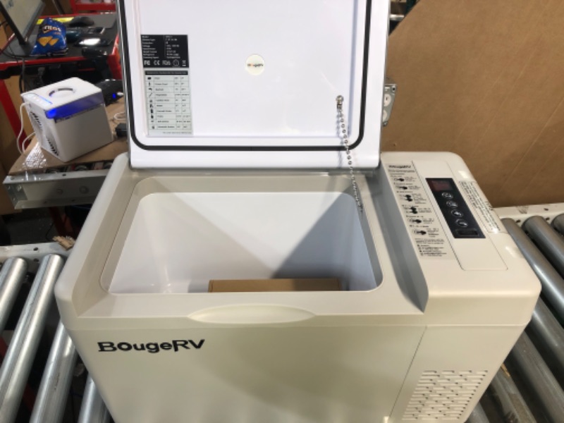 Photo 3 of *UNTESTED* BougeRV 12 Volt Refrigerator 12V Car Fridge 23 Quart Portable Freezer Compressor Cooler