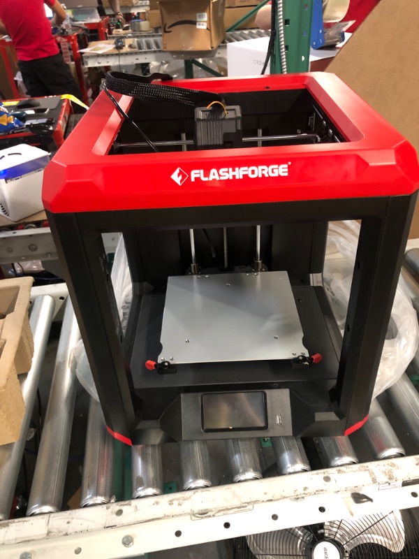 Photo 2 of *UNTESTED* FLASHFORGE 3D Printer Finder 3 with Dual Platforms, Larger Print Size 190x195x200mm, Works with ABS/Hips/PETG/TPU/PLA PRO Filaments Rose Red