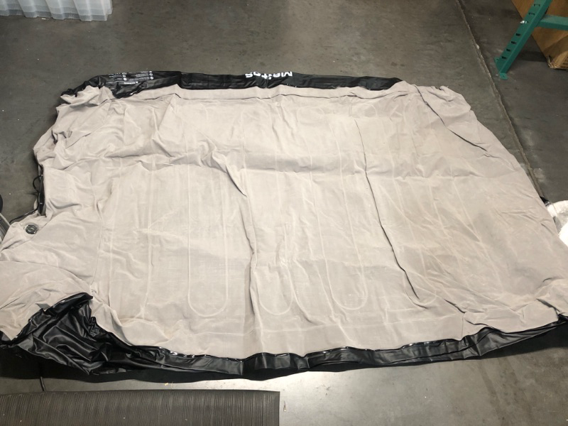 Photo 2 of *UNTESTED* Meitos Queen Size Air Mattress with Built-in air Pump, 90" x 60" x 17", Easy to inflate - Black