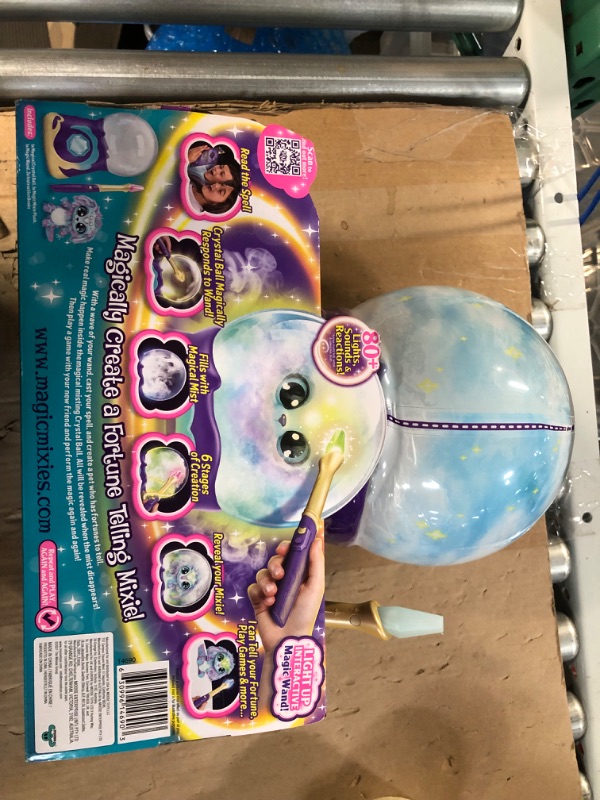 Photo 4 of [Factory Sealed] Magic Mixies Magical Misting Crystal Ball with Interactive 8 inch Blue Plush Toy and 80+ Sounds and Reactions