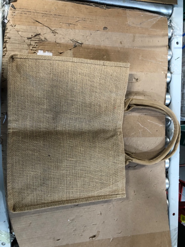 Photo 2 of [Brand New] Small Jute Burlap Tote Bags, [10 Pack], Eco-Friendly 16" x 12"