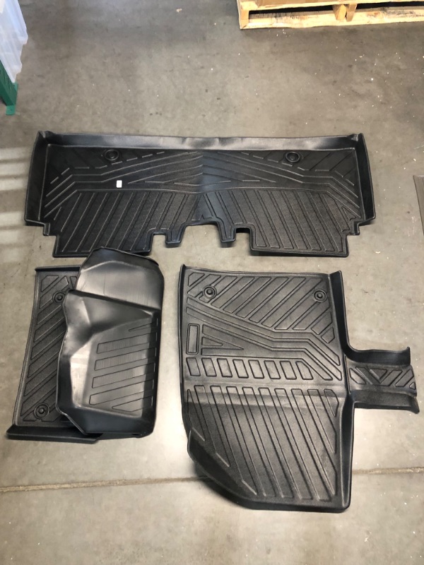 Photo 3 of [Factory Sealed] SUPER LINER All Weather Floor Mats for Tesla Model Y 5-Seat 2021 2022 2023  (Does NOT fit 7-Seat)