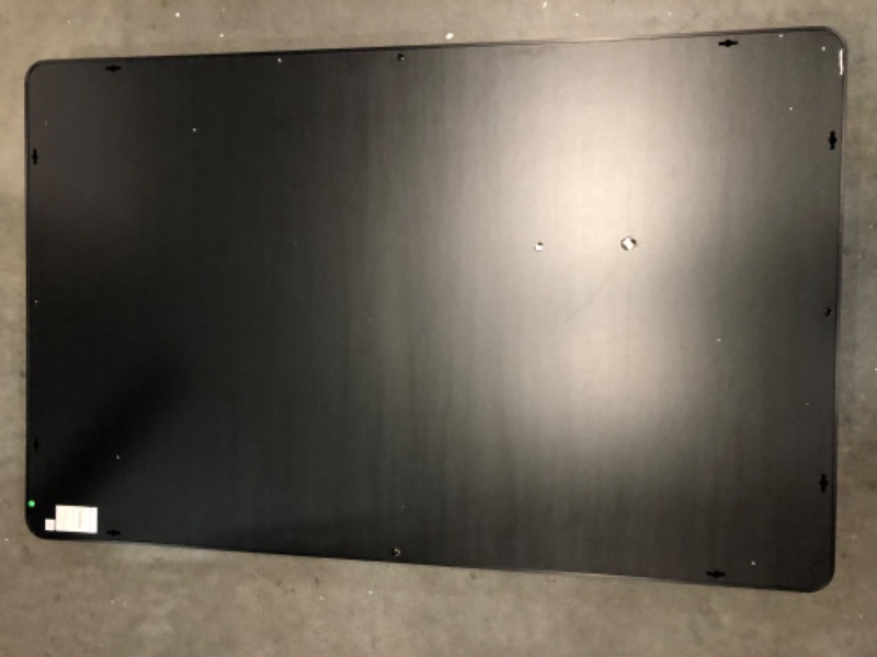 Photo 3 of [Like New, See Notes] TokeShimi 48 x 30 Inch Wall Mirror Black Bathroom Vanity Mirror with Metal Frame (Black)