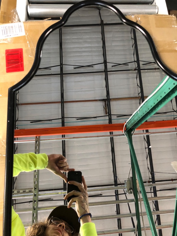 Photo 1 of [Brand New] Chende Arch Wall Mirror for Living Room, 47"X20" Antique Black 