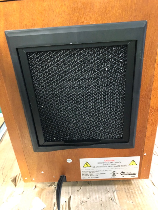Photo 5 of [For Parts] Dr Infrared Heater Portable Space Heater, 1500-Watt
