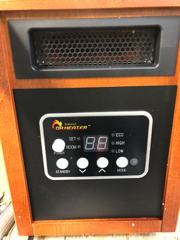 Photo 2 of [For Parts] Dr Infrared Heater Portable Space Heater, 1500-Watt