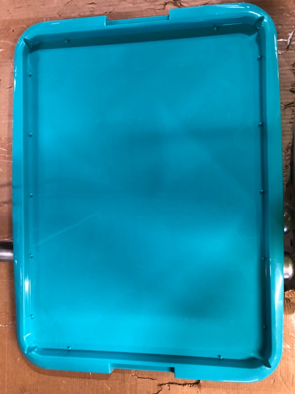 Photo 3 of [Like New] Petphabet Training Pad Holder Floor Protection Dog Pad Holder Mesh Training Tray (M-18"x24")
