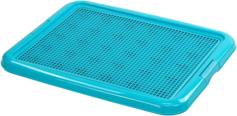 Photo 1 of [Like New] Petphabet Training Pad Holder Floor Protection Dog Pad Holder Mesh Training Tray (M-18"x24")
