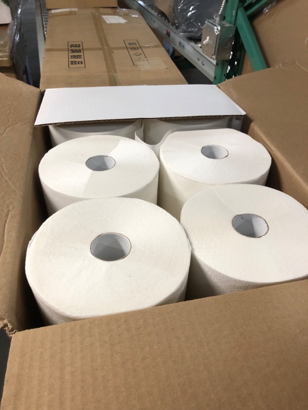 Photo 2 of High Capacity (Tad) Paper Towels - Hand Towels 10 Inch Wide Rolls (6 Rolls) Premium Quality Fits Touchless Automatic roll Towel Dispenser