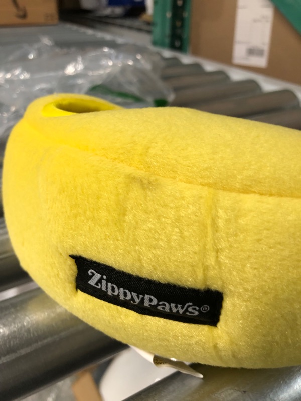 Photo 5 of *SEE NOTES* ZippyPaws Burrow, Zoo Friends Monkey 'n Banana - Interactive Dog Toy