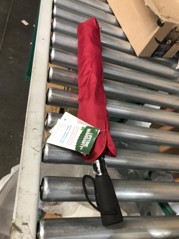 Photo 3 of *SEE NOTES* EEZ-Y Golf Umbrella Large 58 Inch, Burgundy