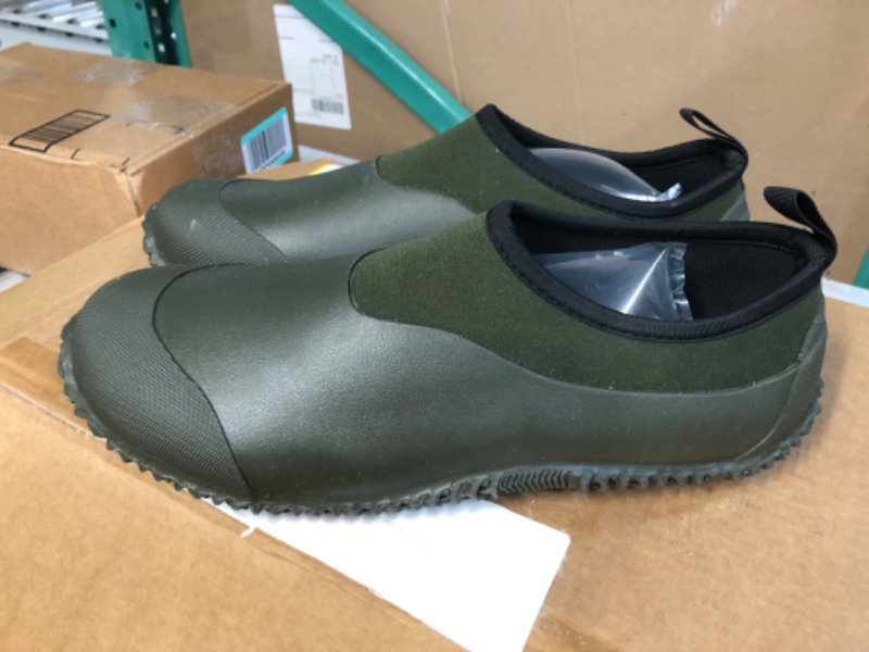 Photo 7 of *SEE NOTES* Waterproof Garden Shoes, Green, Size EU 44