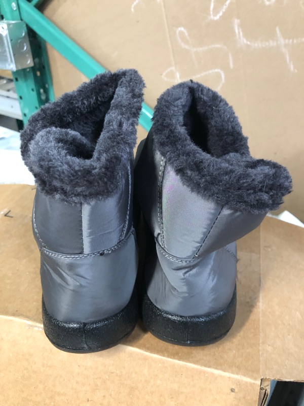 Photo 6 of  Women's Winter Waterproof Snow Boots, Grey, Size EU 44