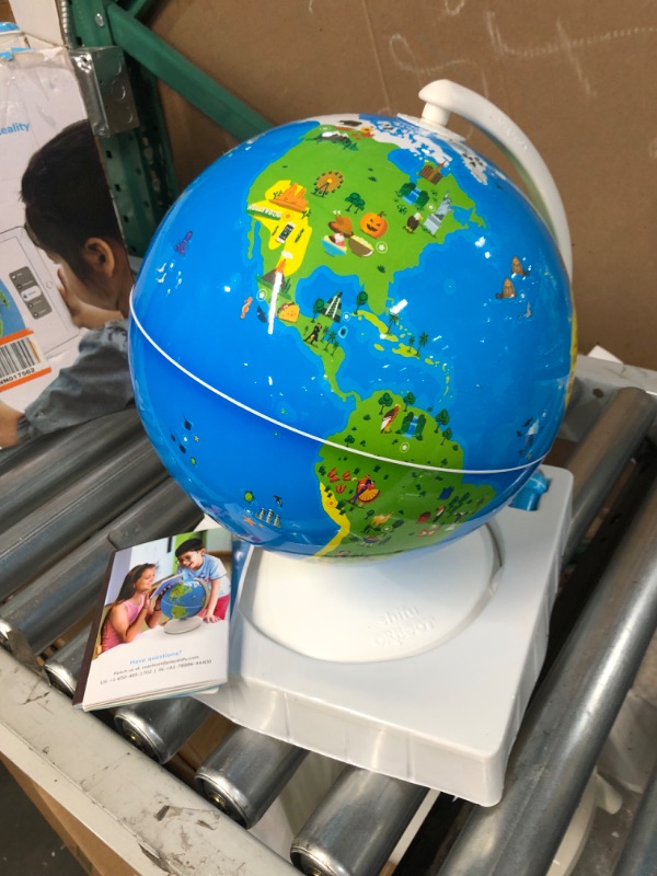 Photo 3 of *SEE NOTES* Orboot by PlayShifu (app Based) Set of 2 Interactive AR Globes for STEM Learning at Home