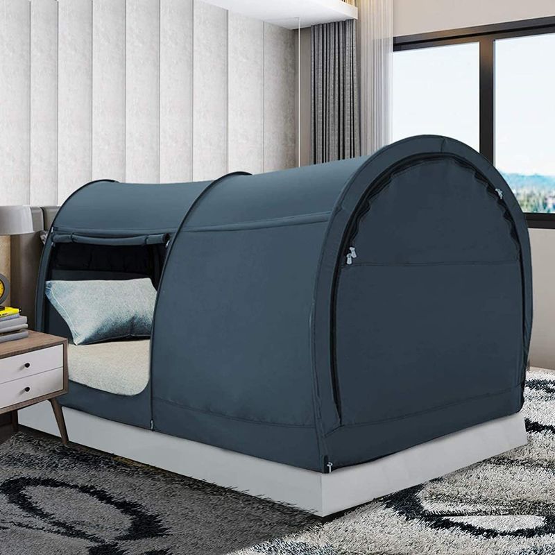 Photo 1 of *SEE NOTES* LEEDOR Bed Tent Dream Tents, Twin Size, Gray