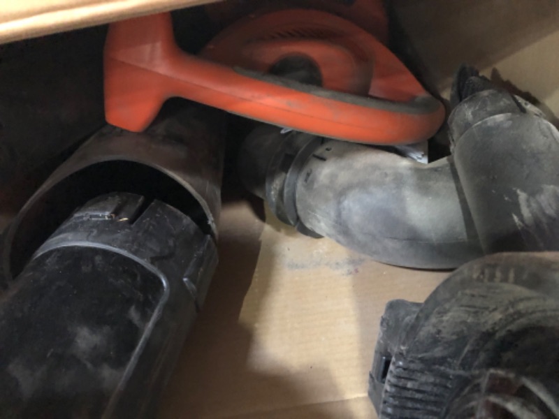 Photo 1 of ***UNTESTED - HEAVILY USED - SEE NOTES*** BLACK+DECKER Leaf Blower & Leaf Vacuum, 3-in-1, 12-Amp, 250-MPH, 400-CFM (BV6000)