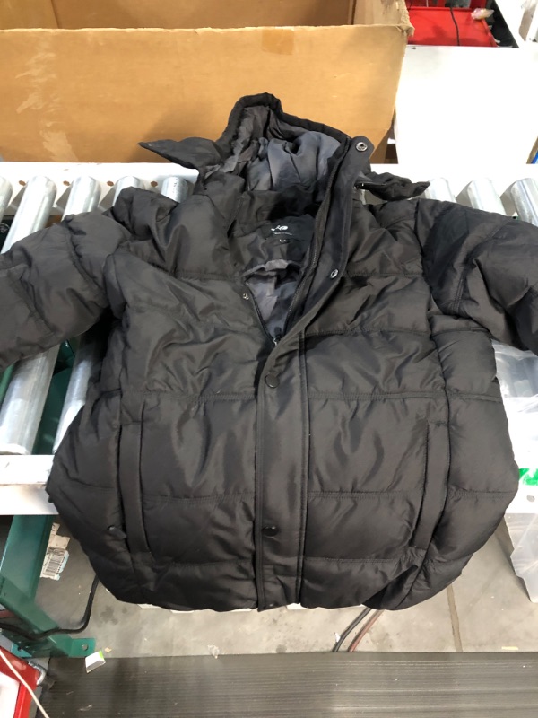 Photo 2 of BLACK SNOW JACKET WITH HOOD / SMALL 